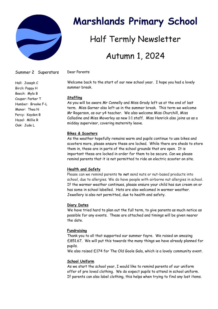 Newsletter Sample